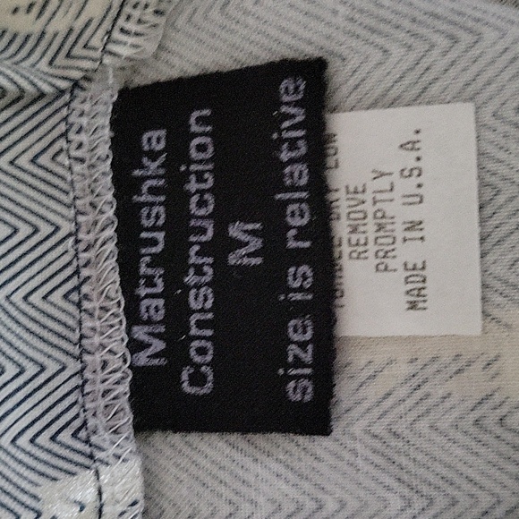 Matrushka Construction 60's Mini Whimsical Feathers/Quills Size M - Picture 5 of 13